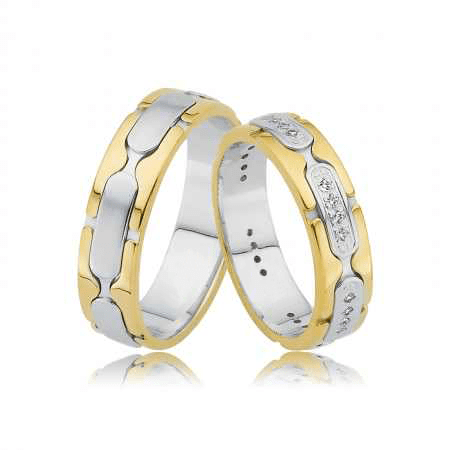 Set Verighete Aur 14K E0034