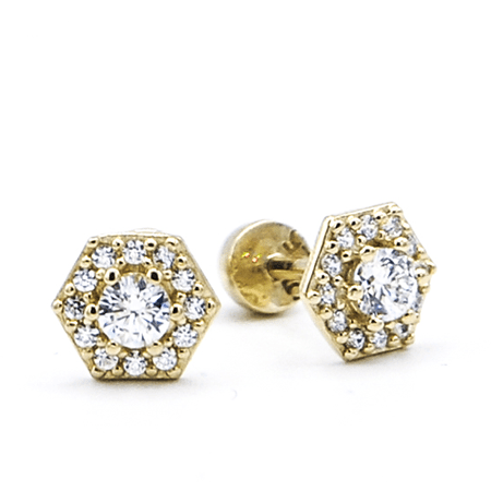 Cercei Aur 14K 1.14gr E0571