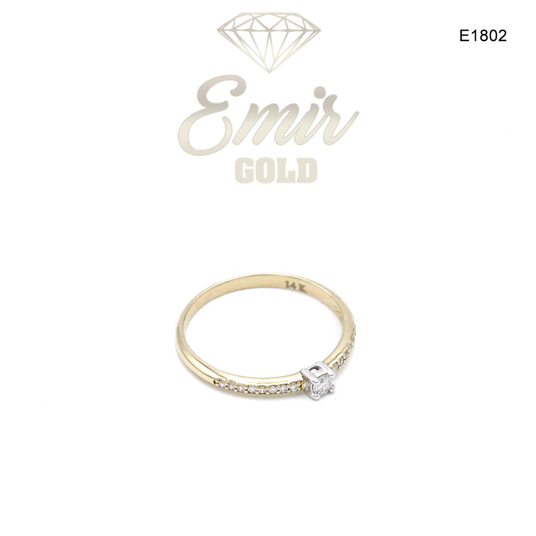 Inel Aur cu Diamant E1802