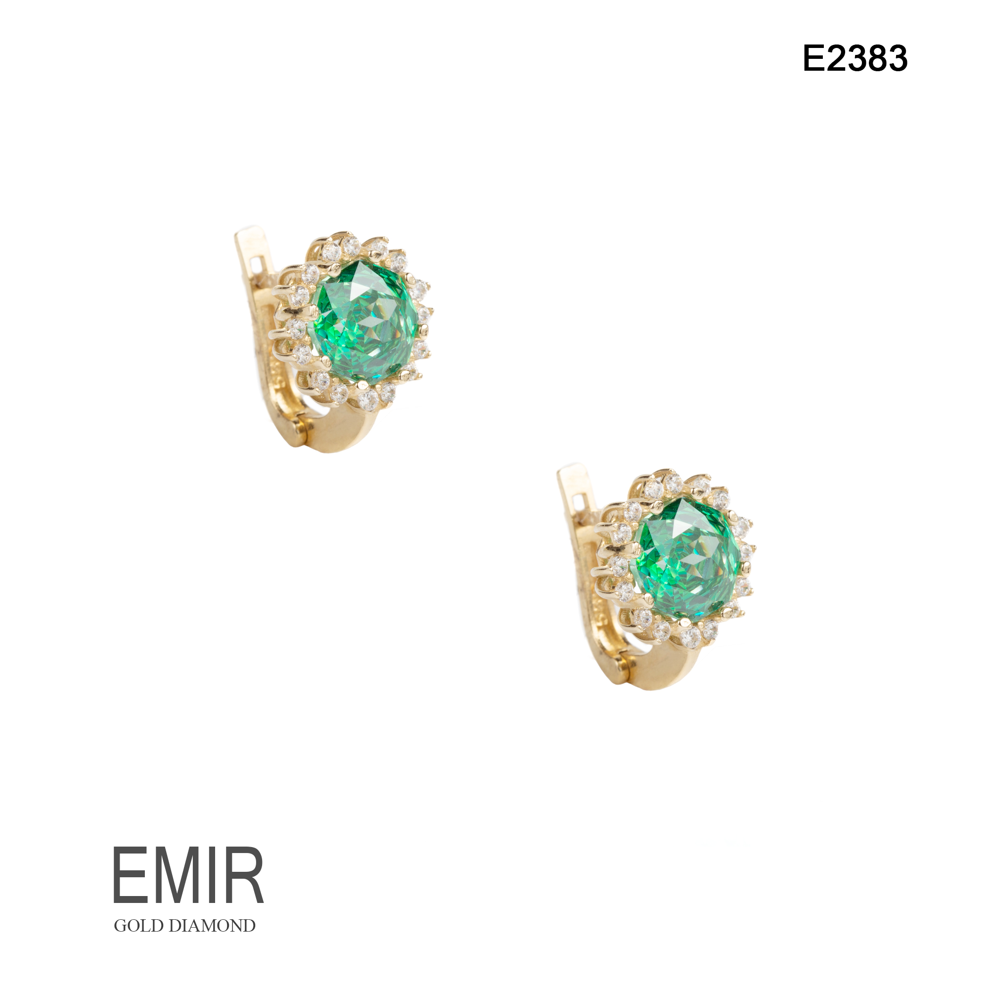 Cercei Aur 14K 5.90 GR E2383 - imagine 3