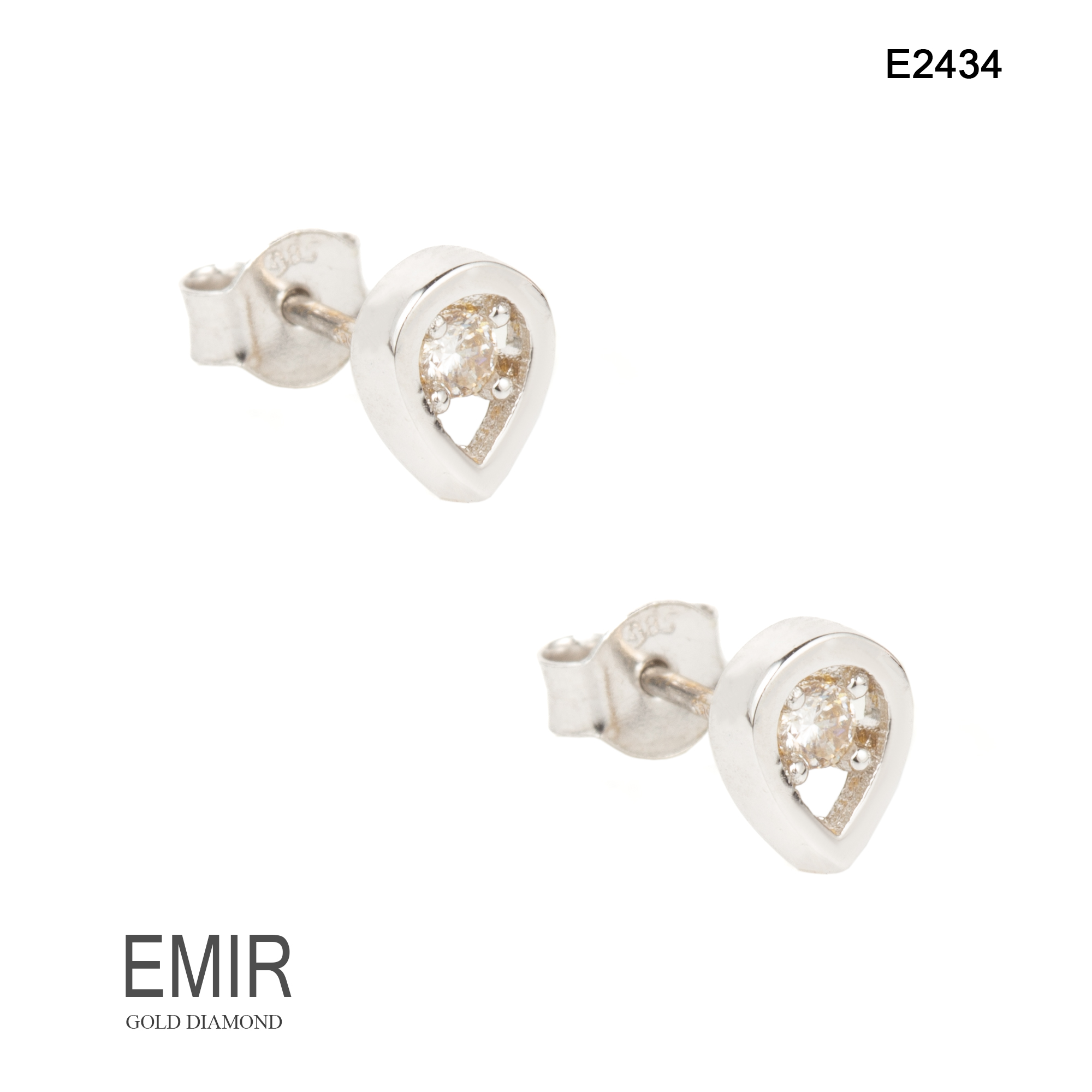 Cercei Aur 14K 1.27 GR E2434 - imagine 3