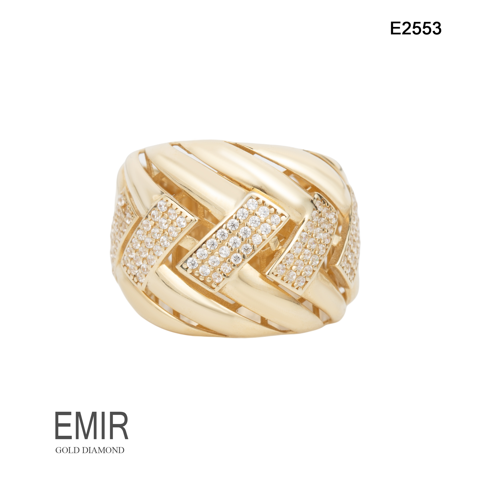 Inel Aur Galben 14K 5.99 GR E2553 - imagine 3