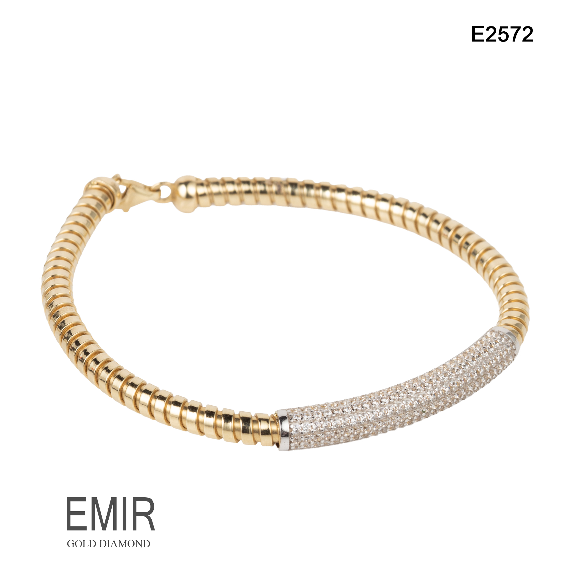 Bratara Aur Galben 14K 11.11 GR E2572 - imagine 2