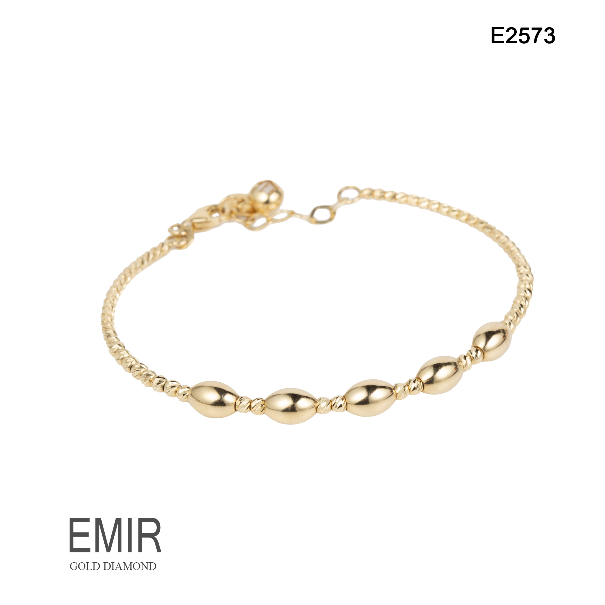 Bratara Aur Galben 14K 5.52 GR E2573 - imagine 2