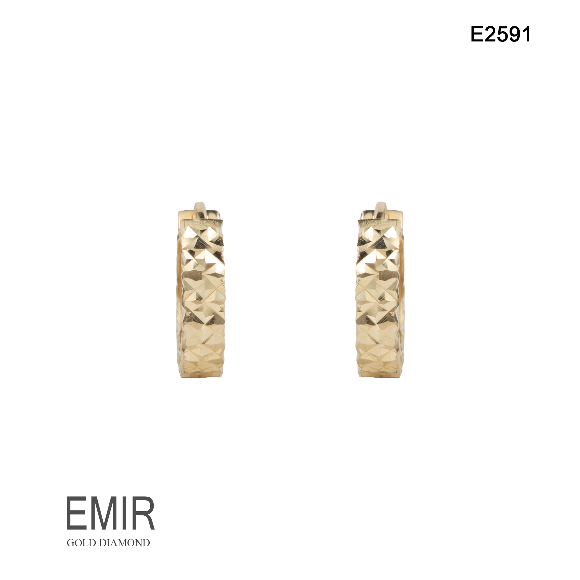 Cercei Aur Galben 14K 1.80 GR E2591