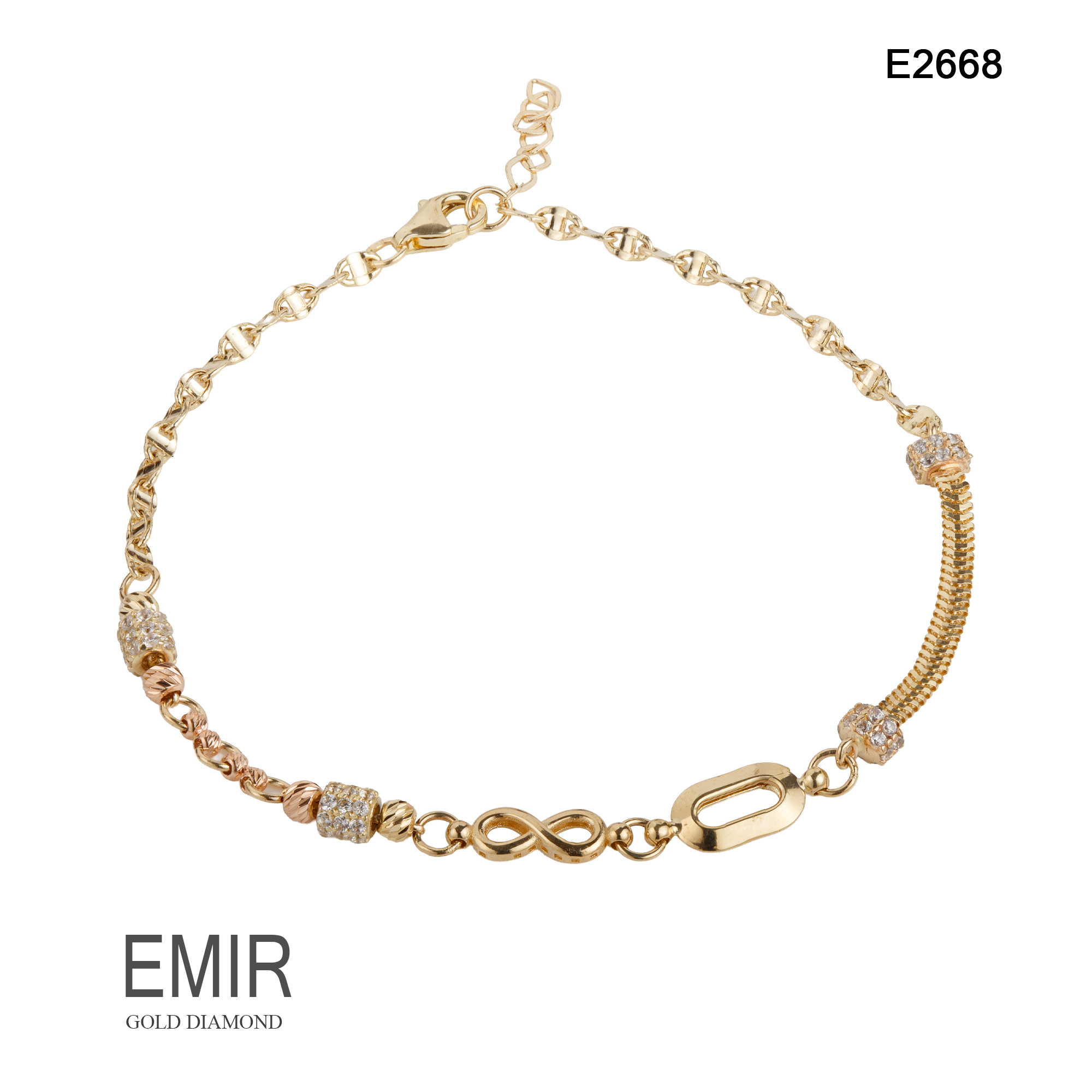 Bratara Aur Galben 14K 3.34 GR E2668
