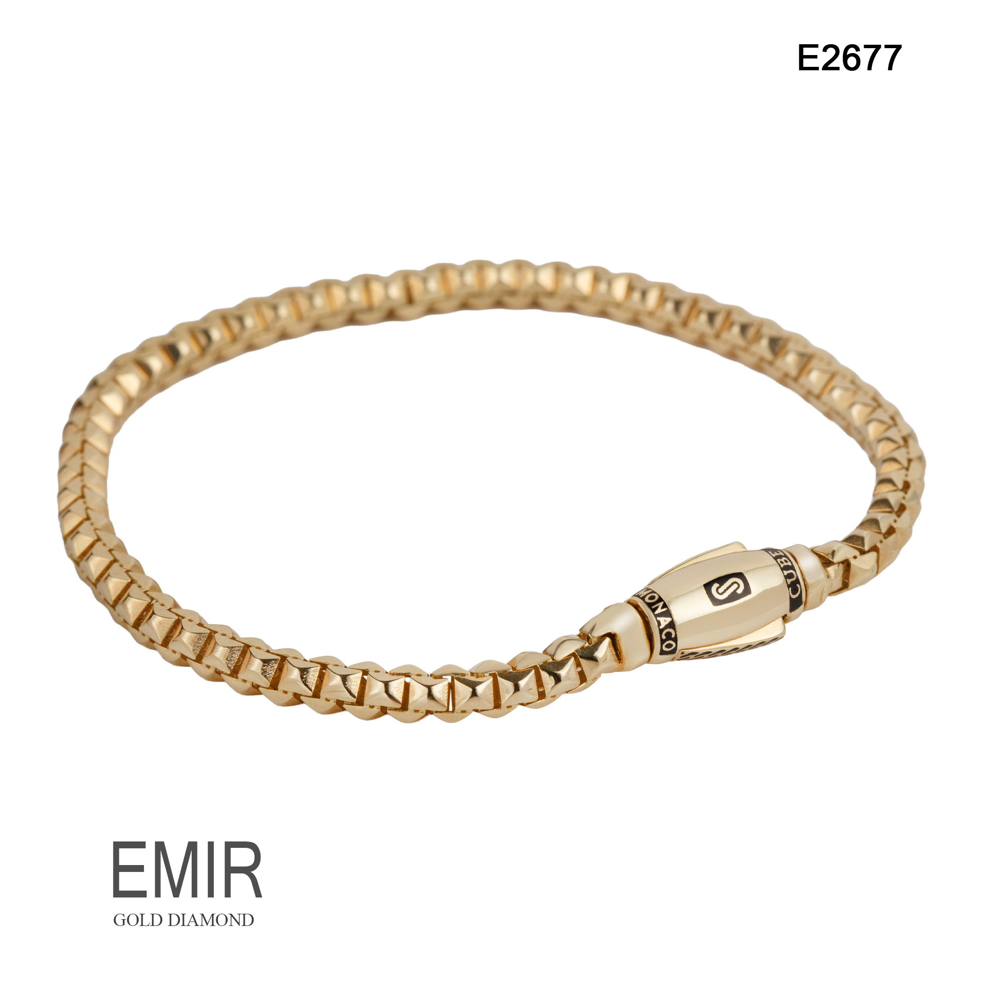 Bratara Aur Galben 14K 6.90 GR E2677 - imagine 3