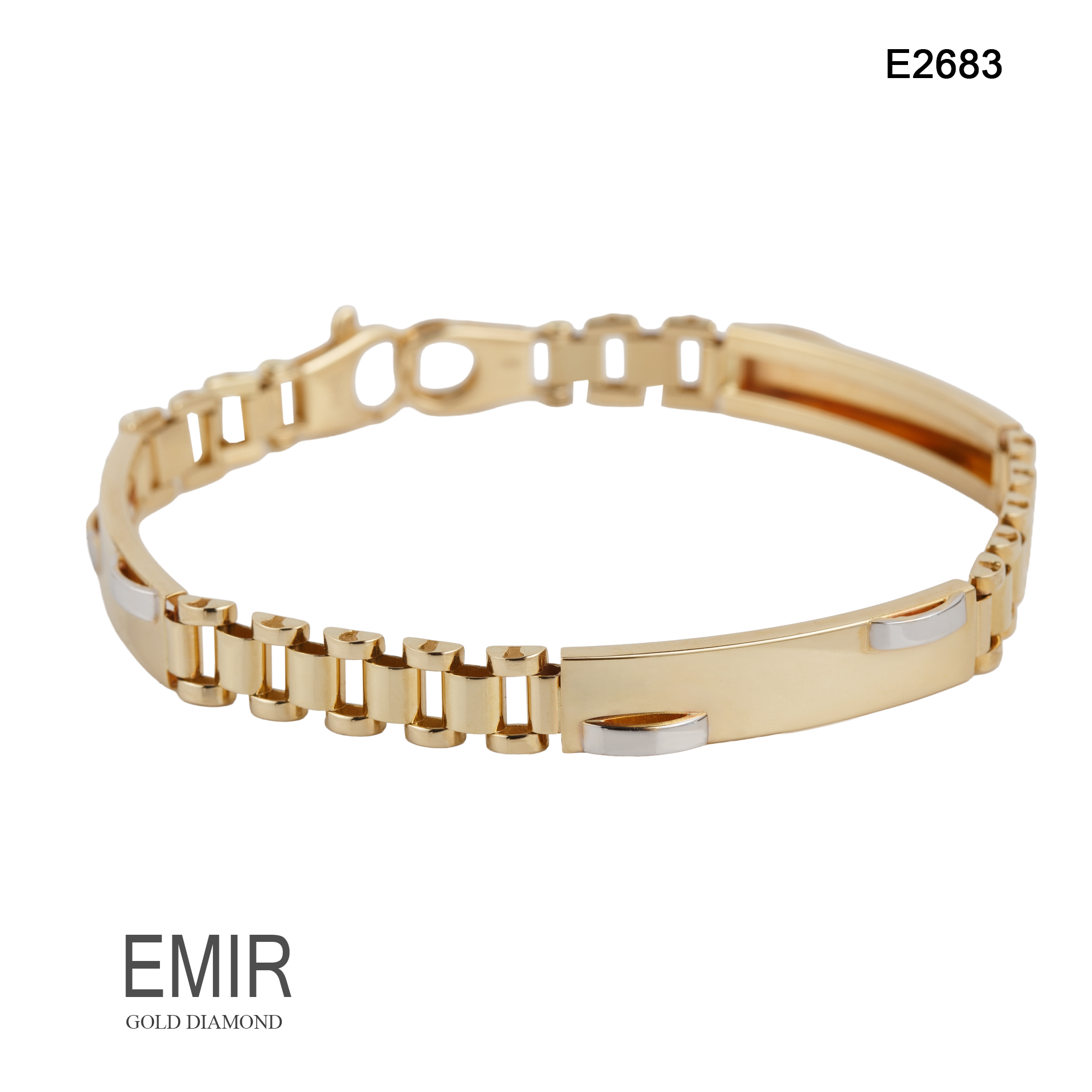 Bratara Aur Galben 14K 14.12 GR E2683 - imagine 3