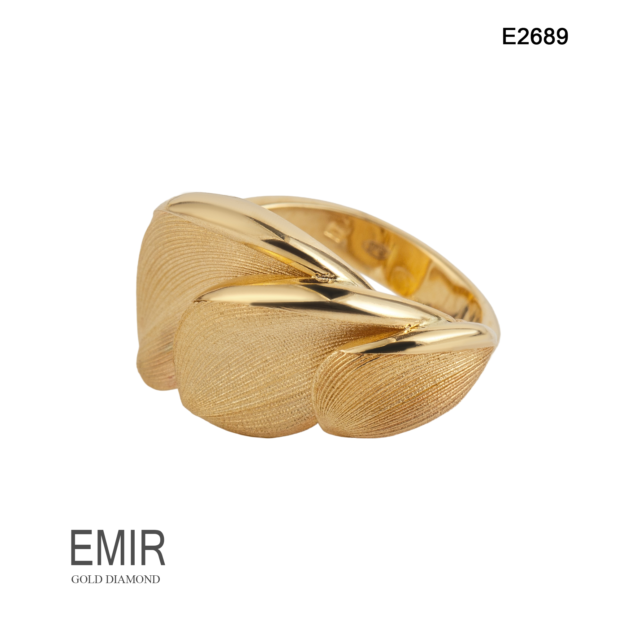 Inel Aur Galben 14K 5.06 GR E2689 - imagine 2