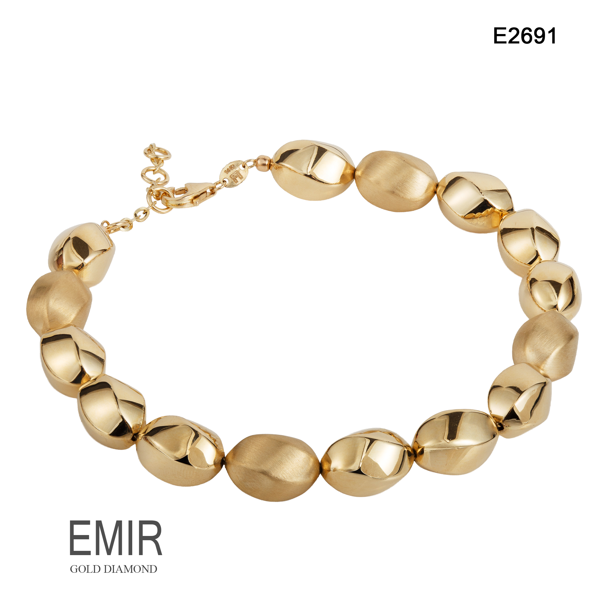 Bratara Aur Galben 14K 10.50 GR E2691 - imagine 3