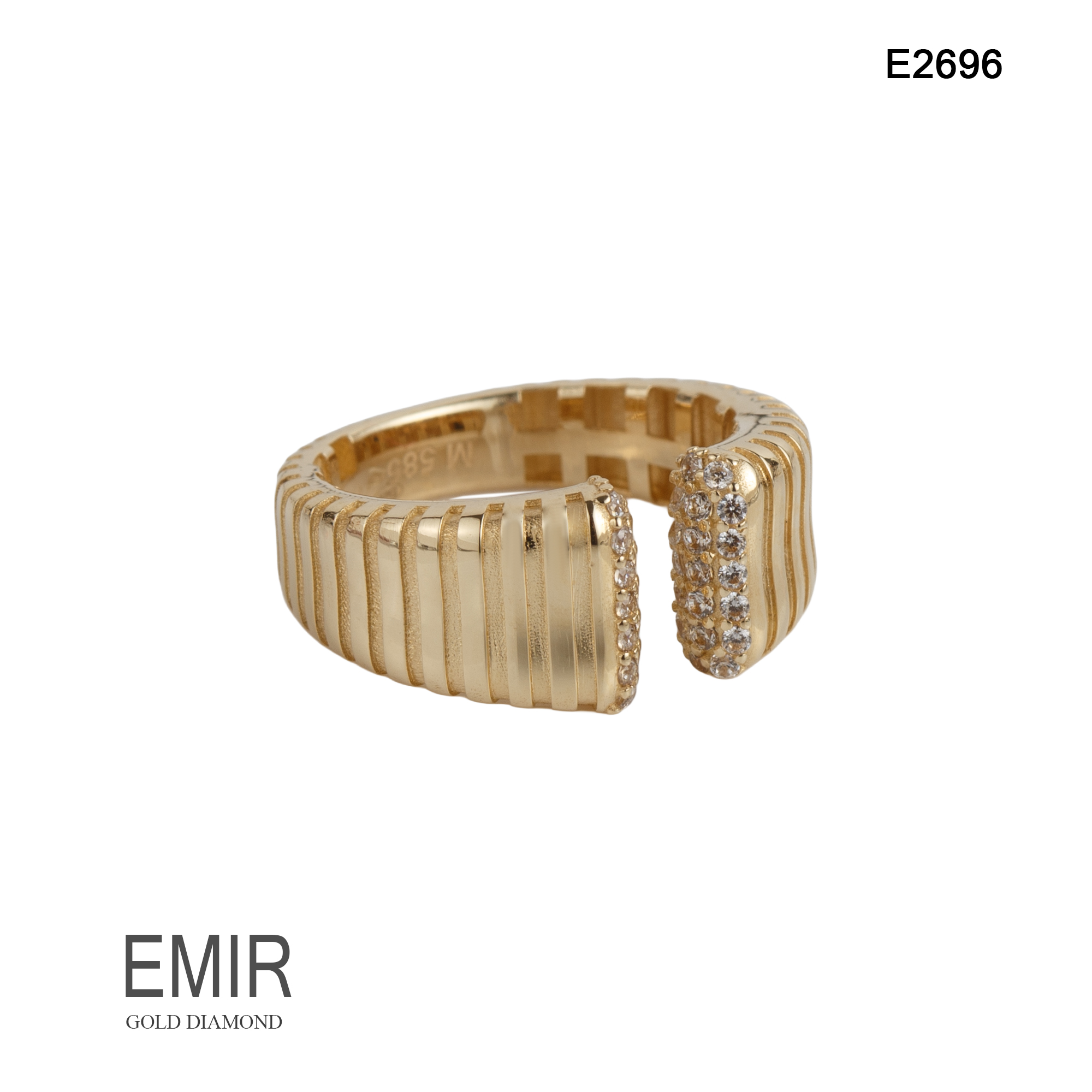 Inel Aur Galben 14K 4.12 GR E2696 - imagine 3