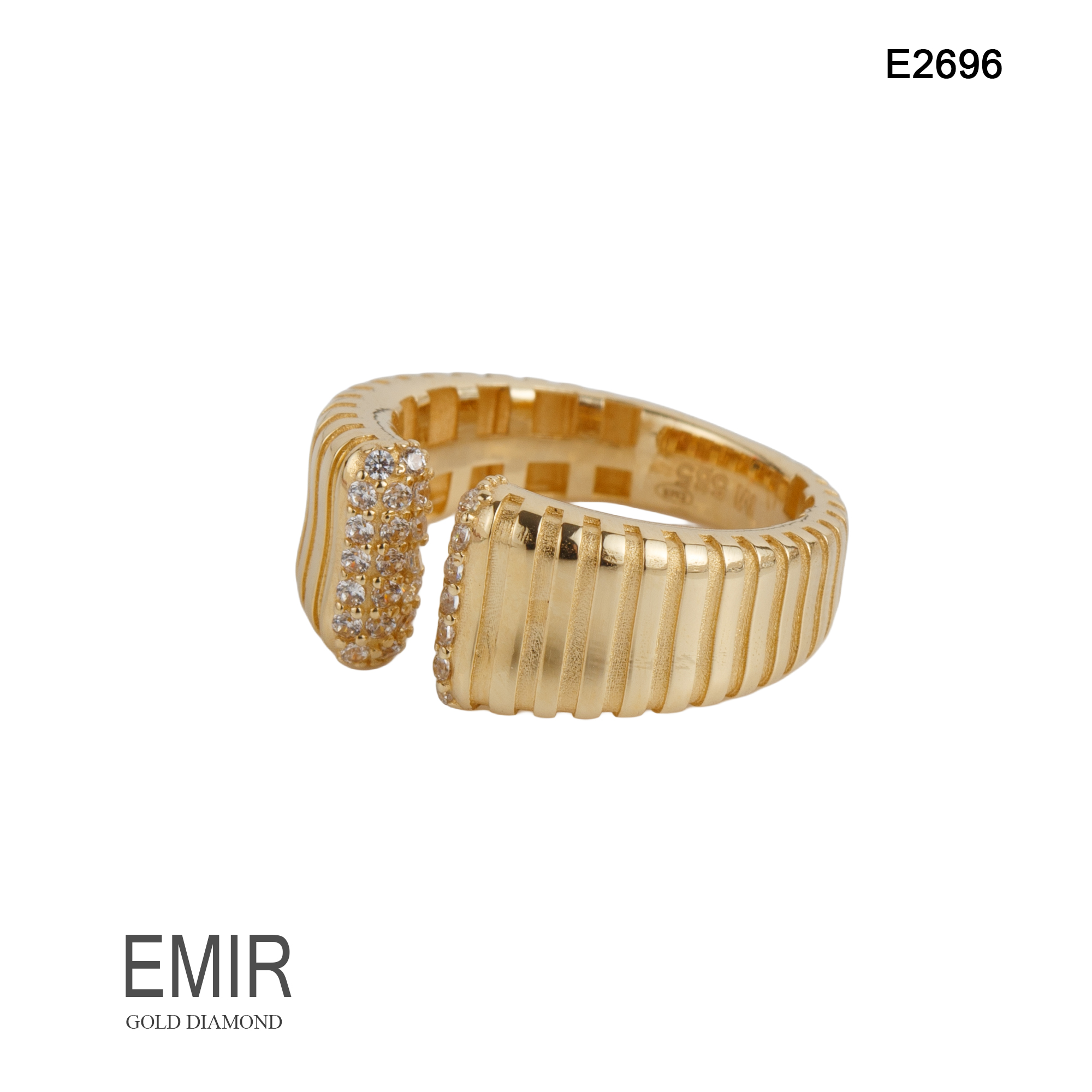 Inel Aur Galben 14K 4.12 GR E2696 - imagine 2