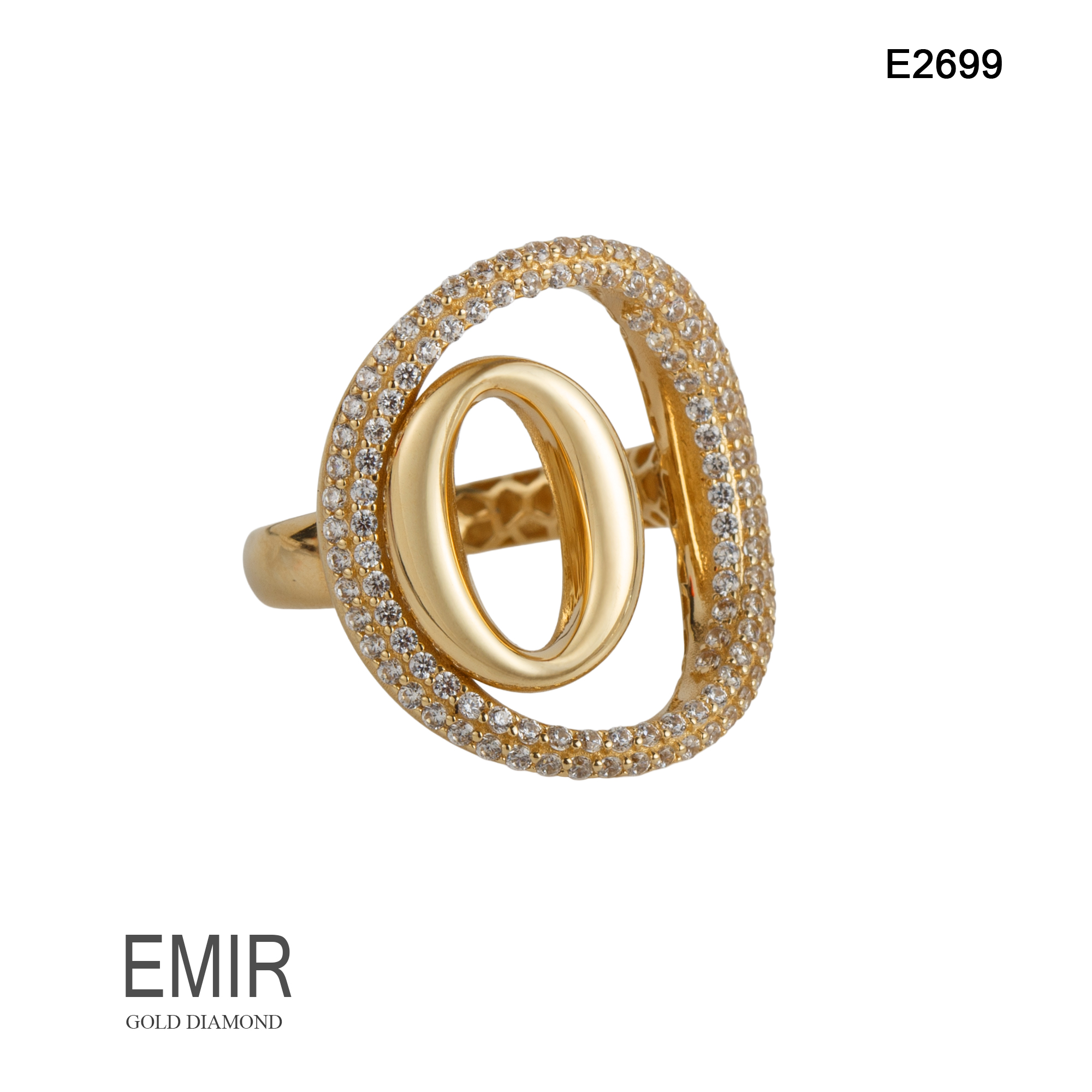 Inel Aur Galben 14K 6.22 GR E2699 - imagine 3