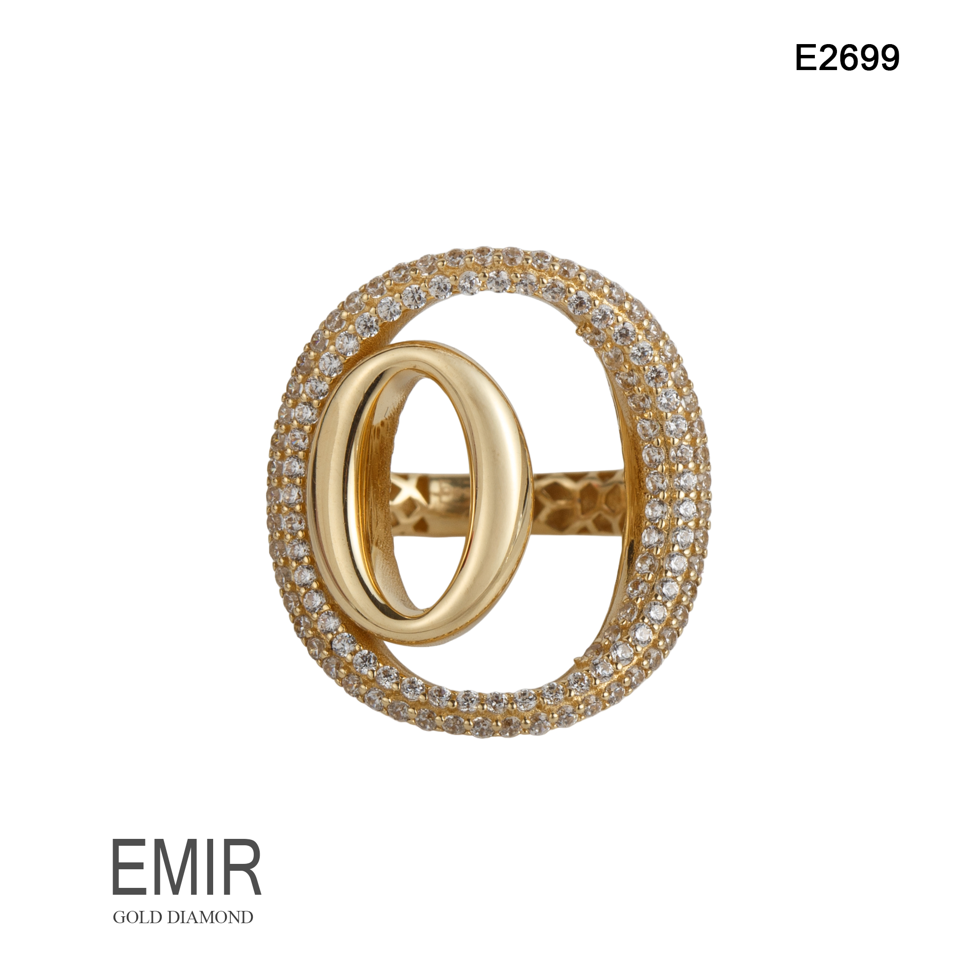 Inel Aur Galben 14K 6.22 GR E2699 - imagine 2