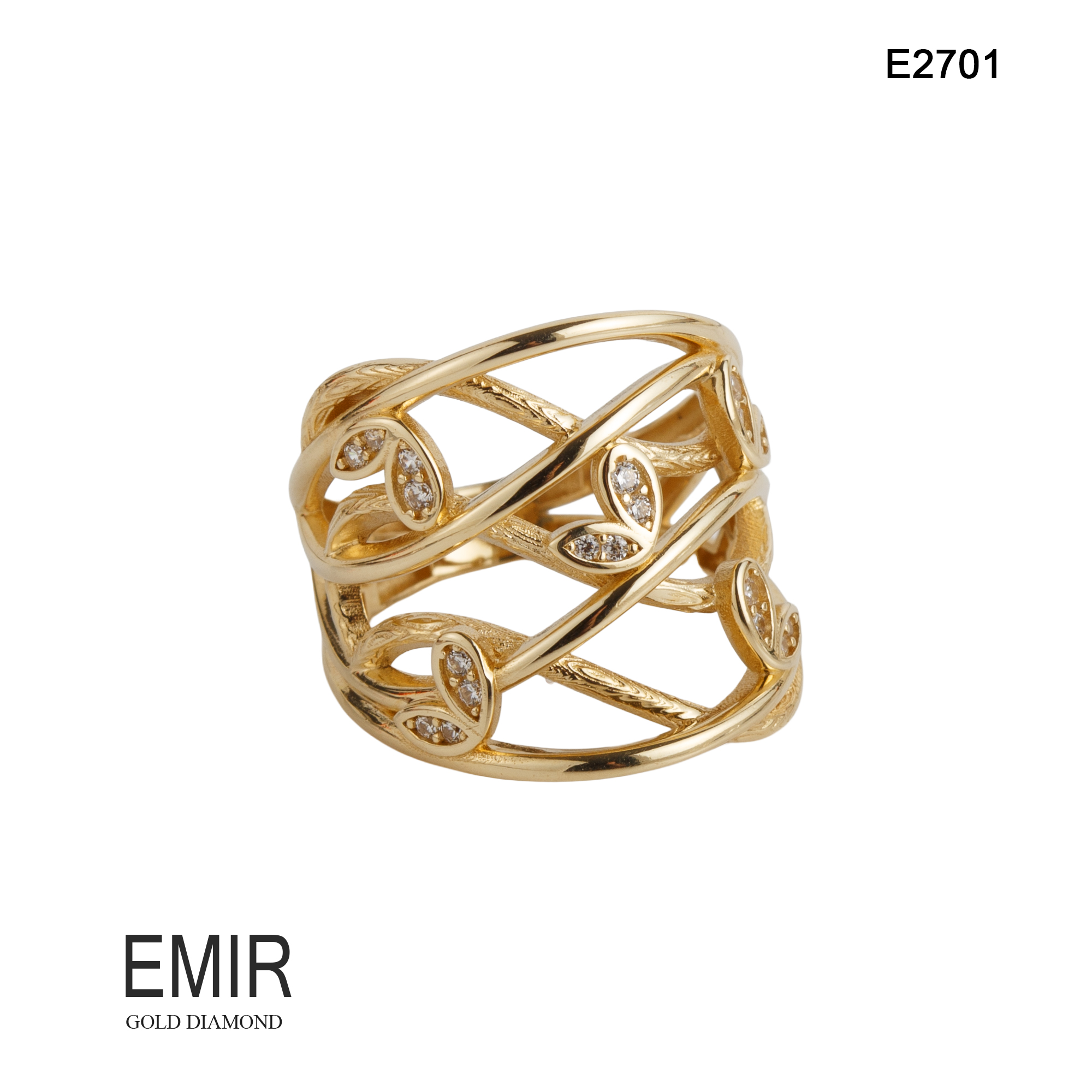 Inel Aur Galben 14K 6.31 GR E2701 - imagine 3