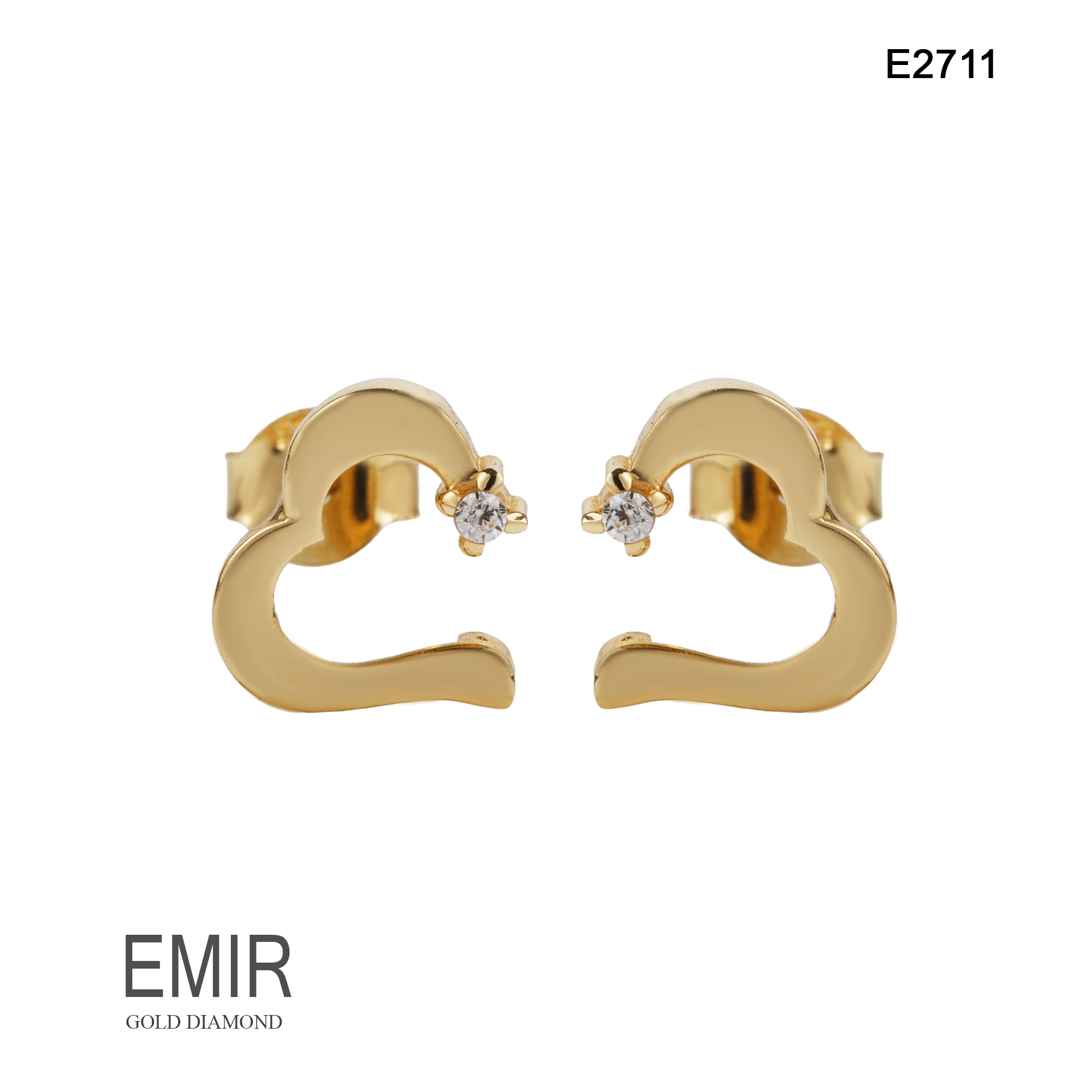 Cercei Aur Galben 14K 1.52 GR E2711