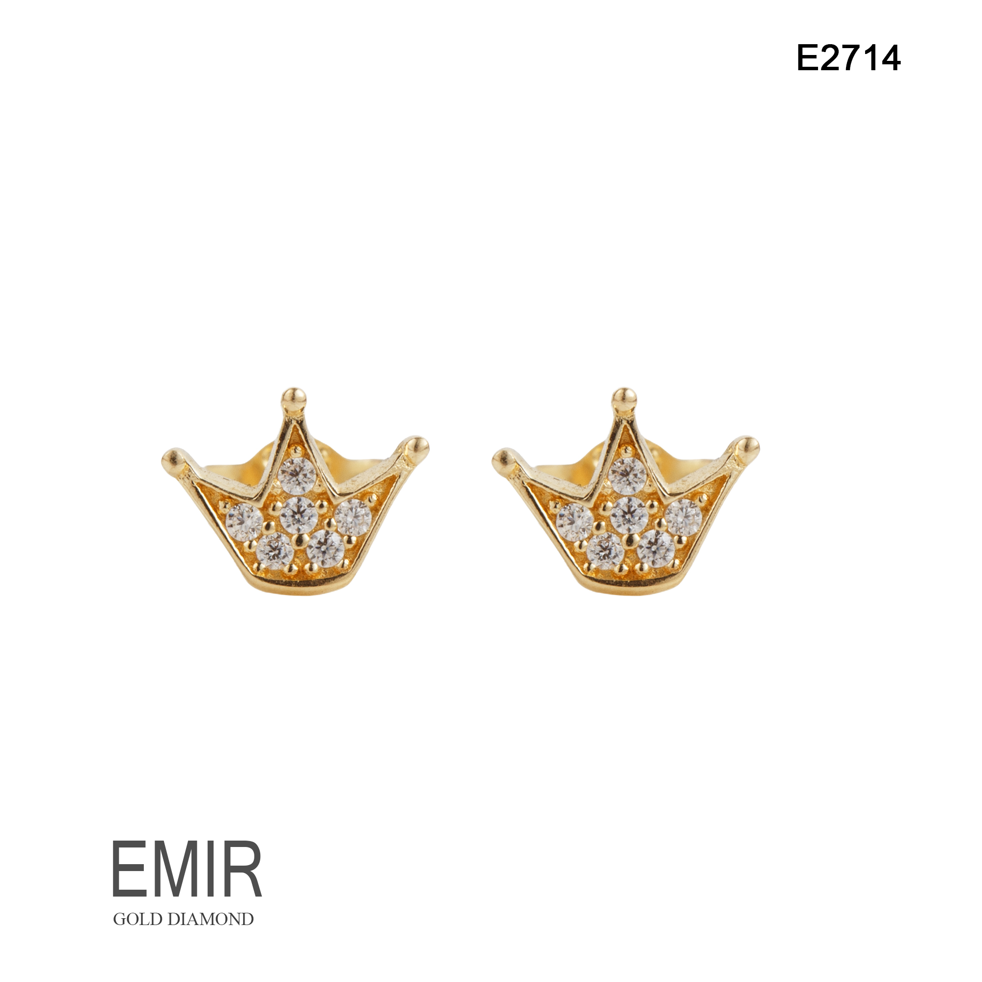 Cercei Aur Galben 14K 0.81 GR E2714