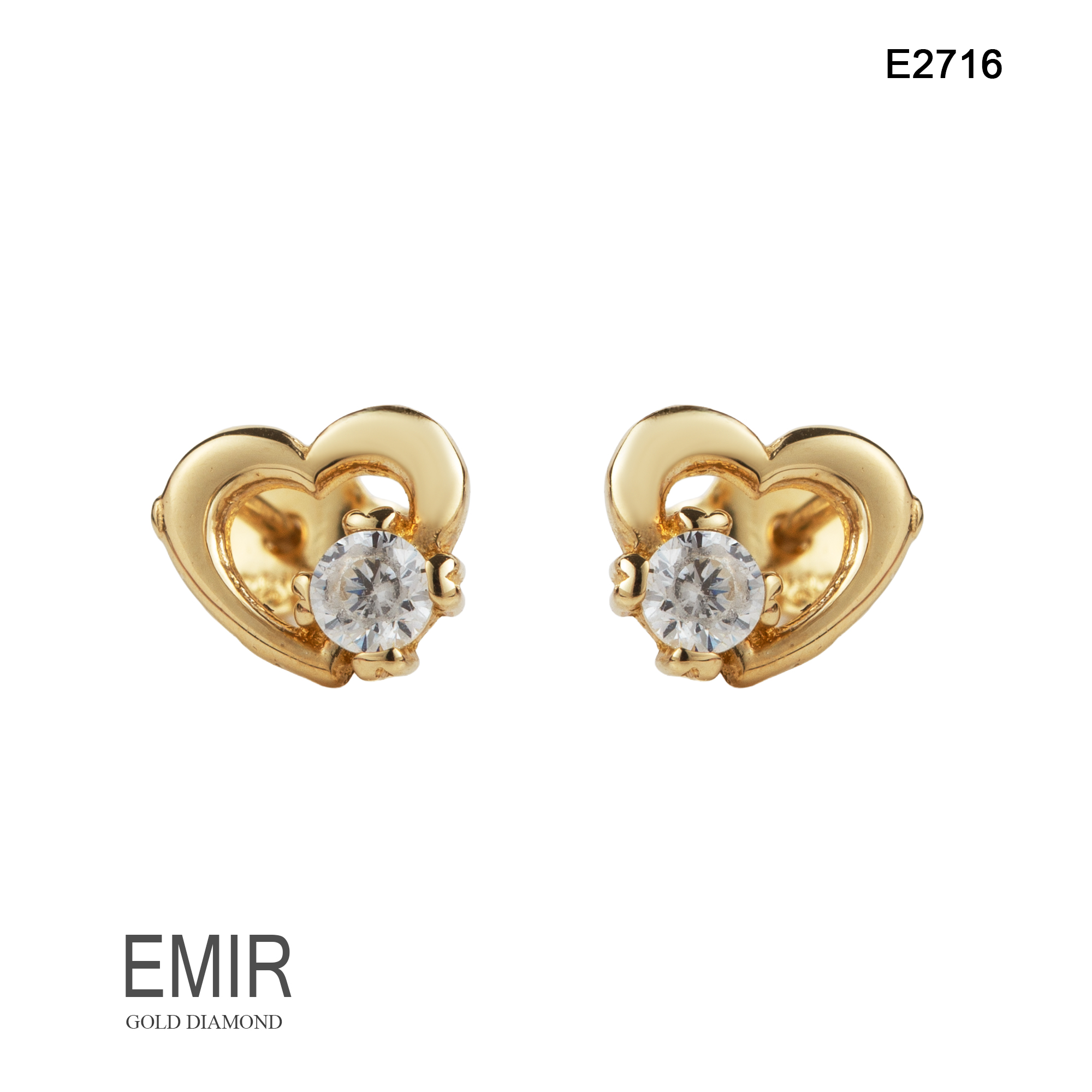 Cercei Aur Galben 14K 1.33 GR E2716