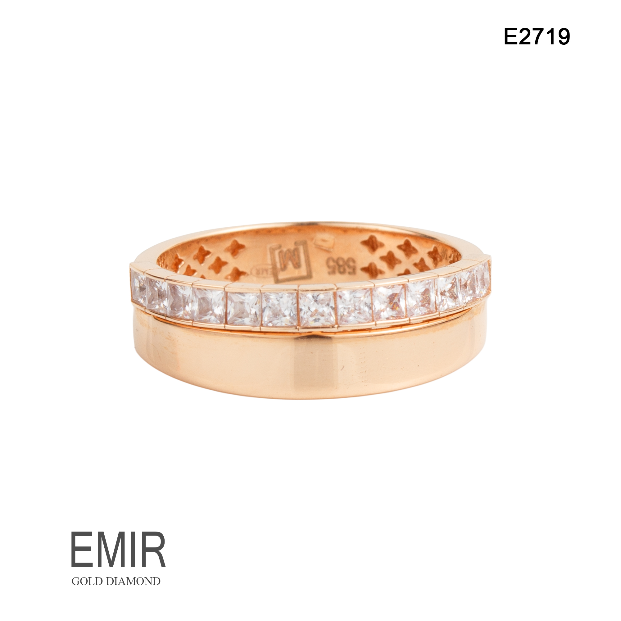 Inel Aur Rose 14K 3.79 GR E2719 - imagine 3