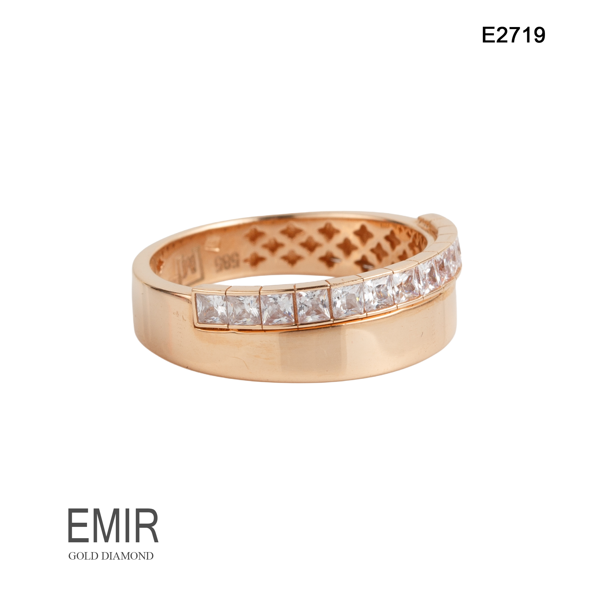 Inel Aur Rose 14K 3.79 GR E2719 - imagine 2