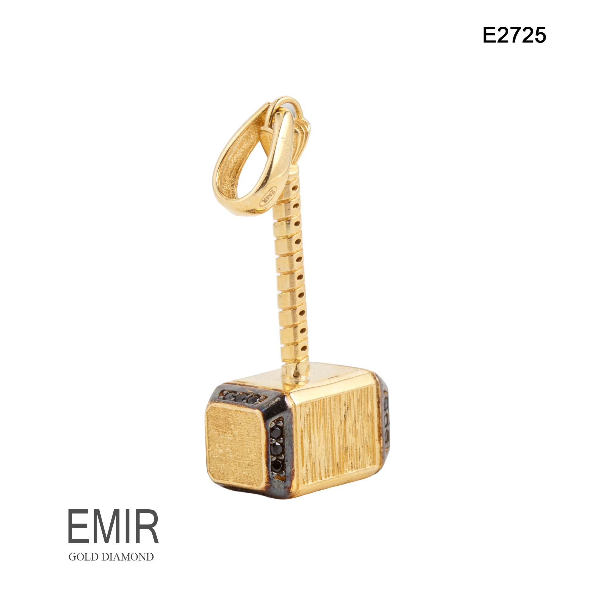 Pandant Aur Galben 14K 3.14 GR E2725 - imagine 3