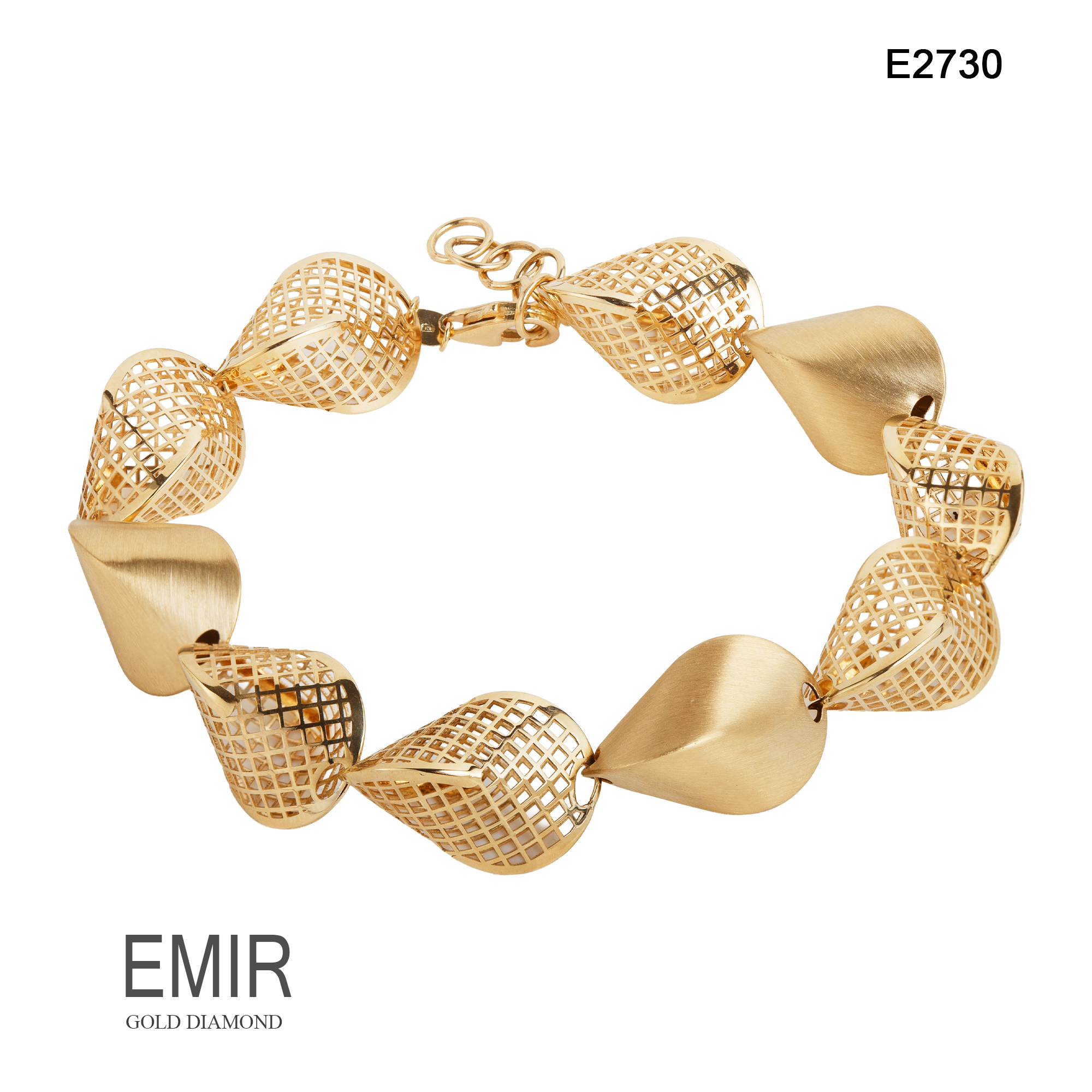 Bratara Aur Galben 14K 11.26 GR E2730 - imagine 4