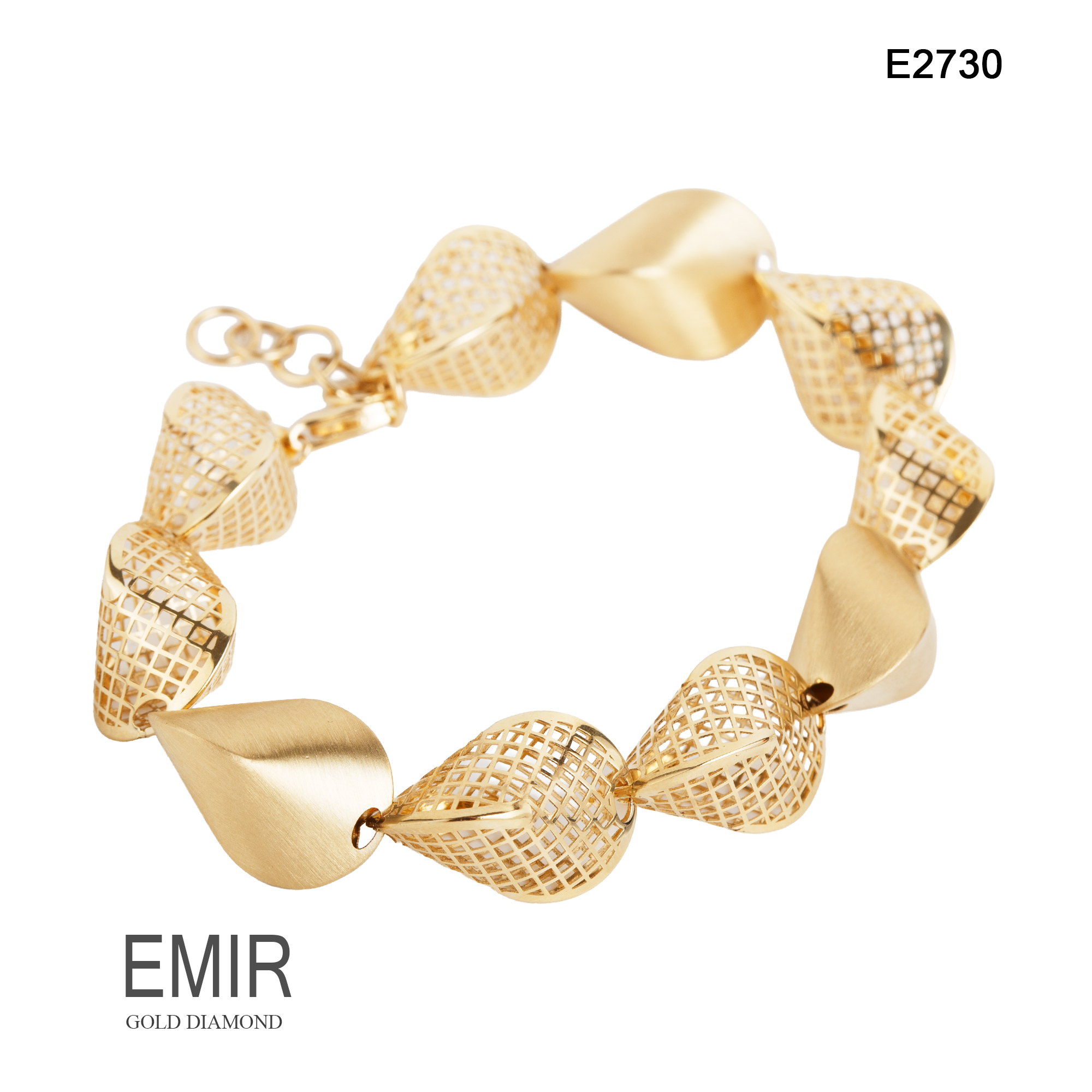 Bratara Aur Galben 14K 11.26 GR E2730 - imagine 3